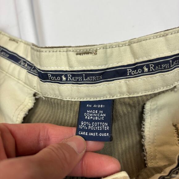 Vintage Polo Ralph Lauren Pleated Corduroy Pants Men's 36x29 - Picture 5 of 9